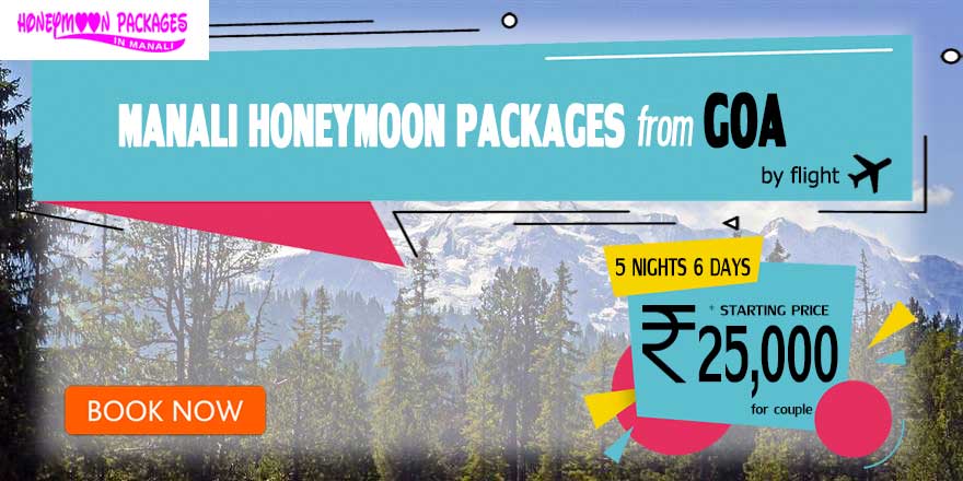 Manali honeymoon packages from Goa