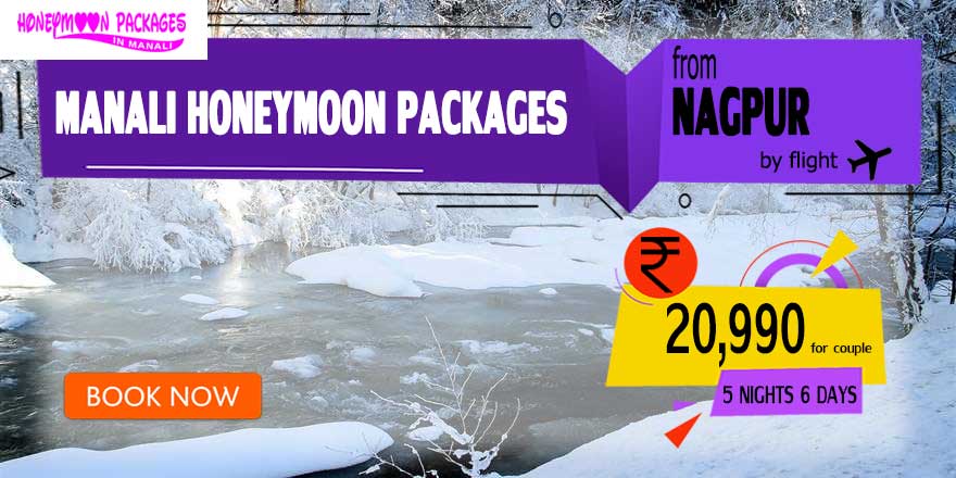 Manali honeymoon packages from Nagpur